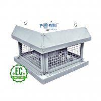 RADYAL ÇATI TİPİ FAN KENDİNDEN MOTORLU YATAY ATIŞLI EC MOTORLU